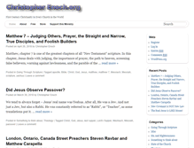 Tablet Screenshot of christopherenoch.org